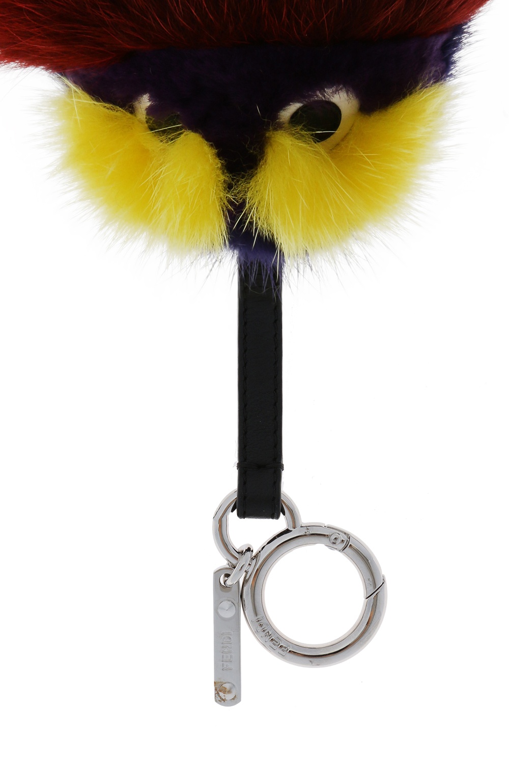 Fendi pom sales pom keychain